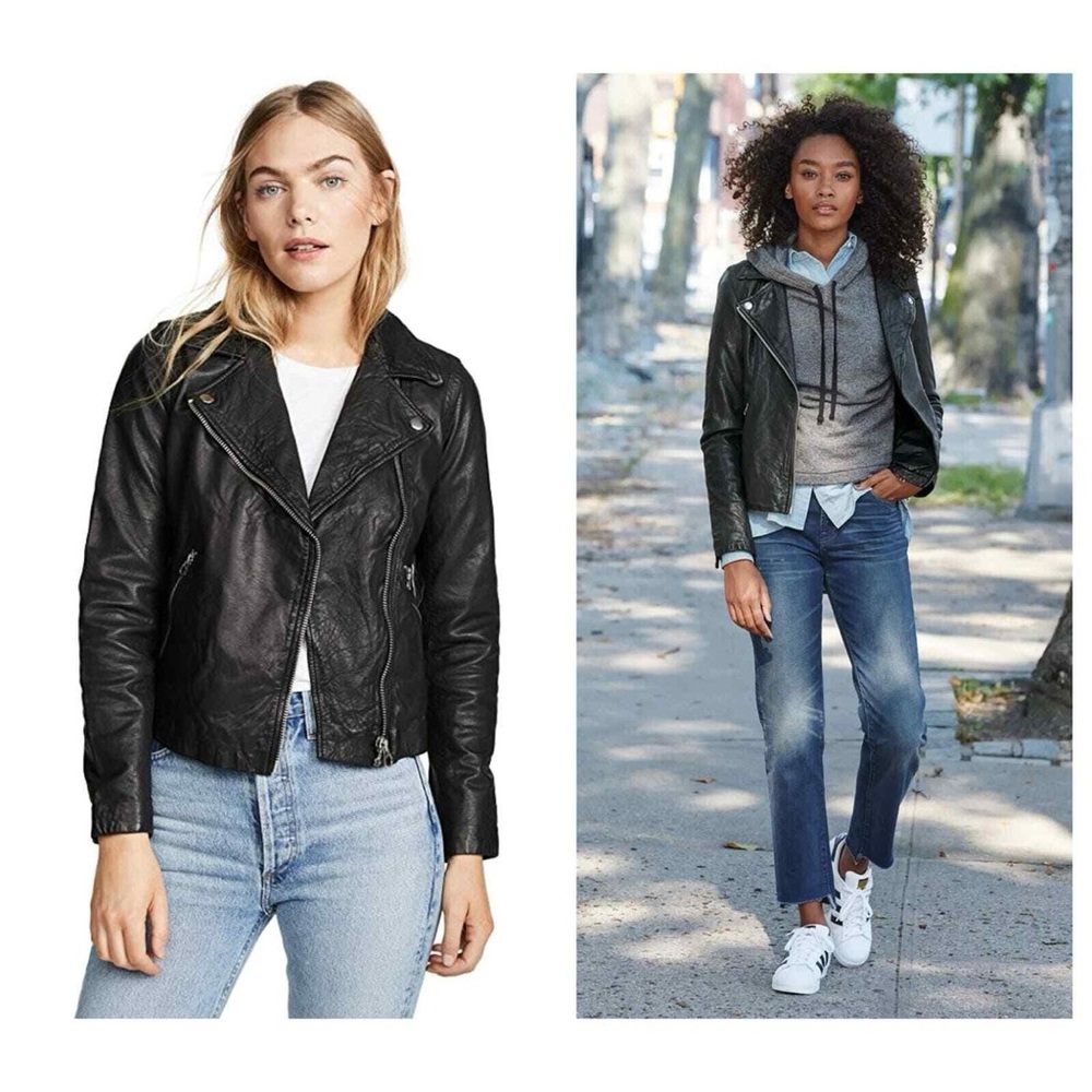 Madewell Washed Leather Jacket